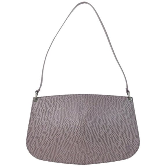 Louis Vuitton Purple Epi Pochette Demi-lune Handbag - Picture 1 of 8